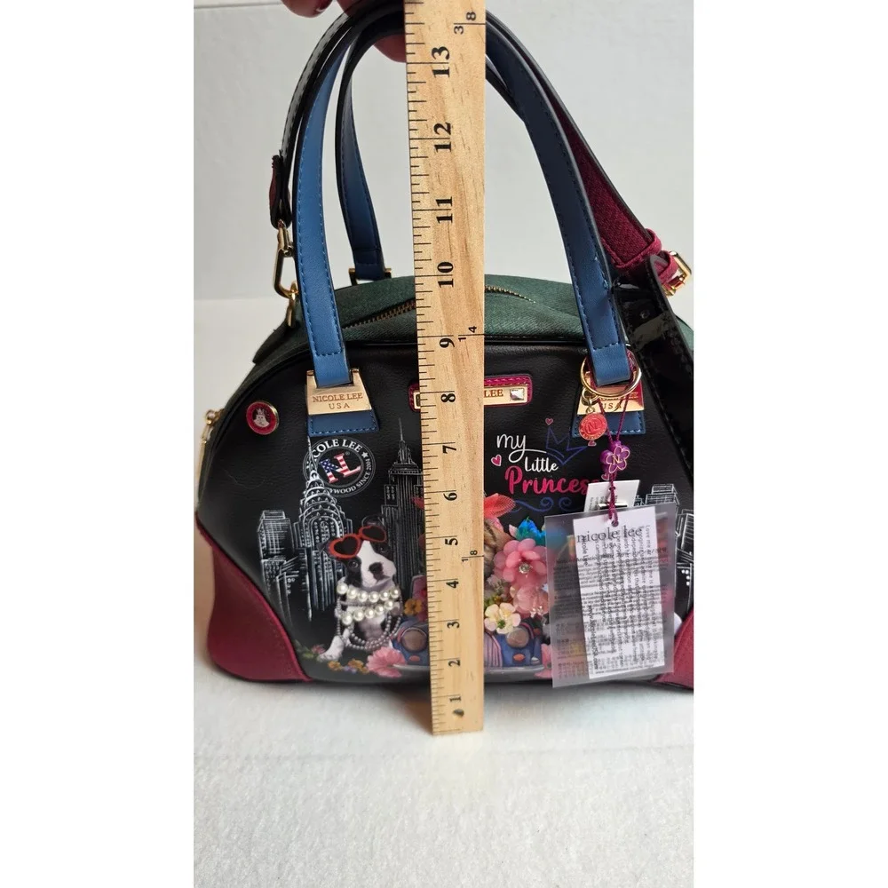 Nicole Lee 20th Anniversary Family Yearbook Satchel Bag FY17069 HTF Rare dog